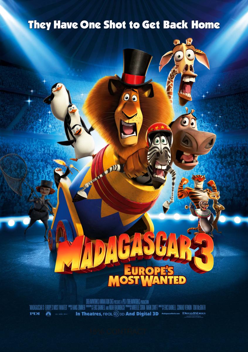 Madagascar 3: De marcha por Europa (Madagascar 3: Europe's most wanted) [2012]