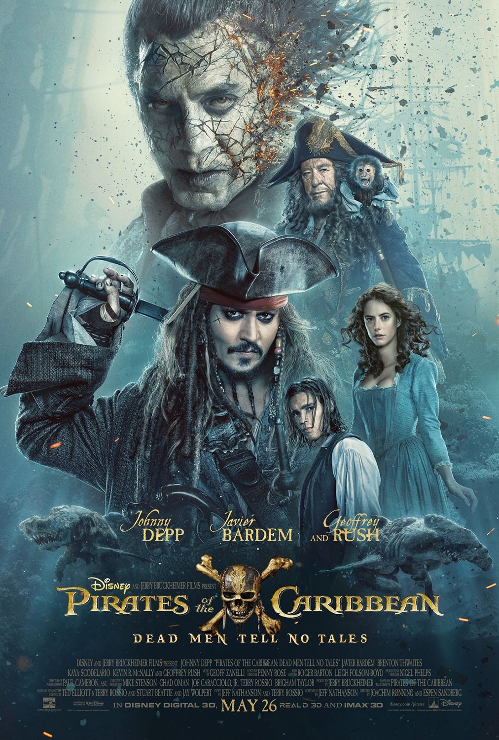 Piratas del Caribe: La venganza de Salazar (Pirates of the Caribbean: Dead men tell no tales) [2017]